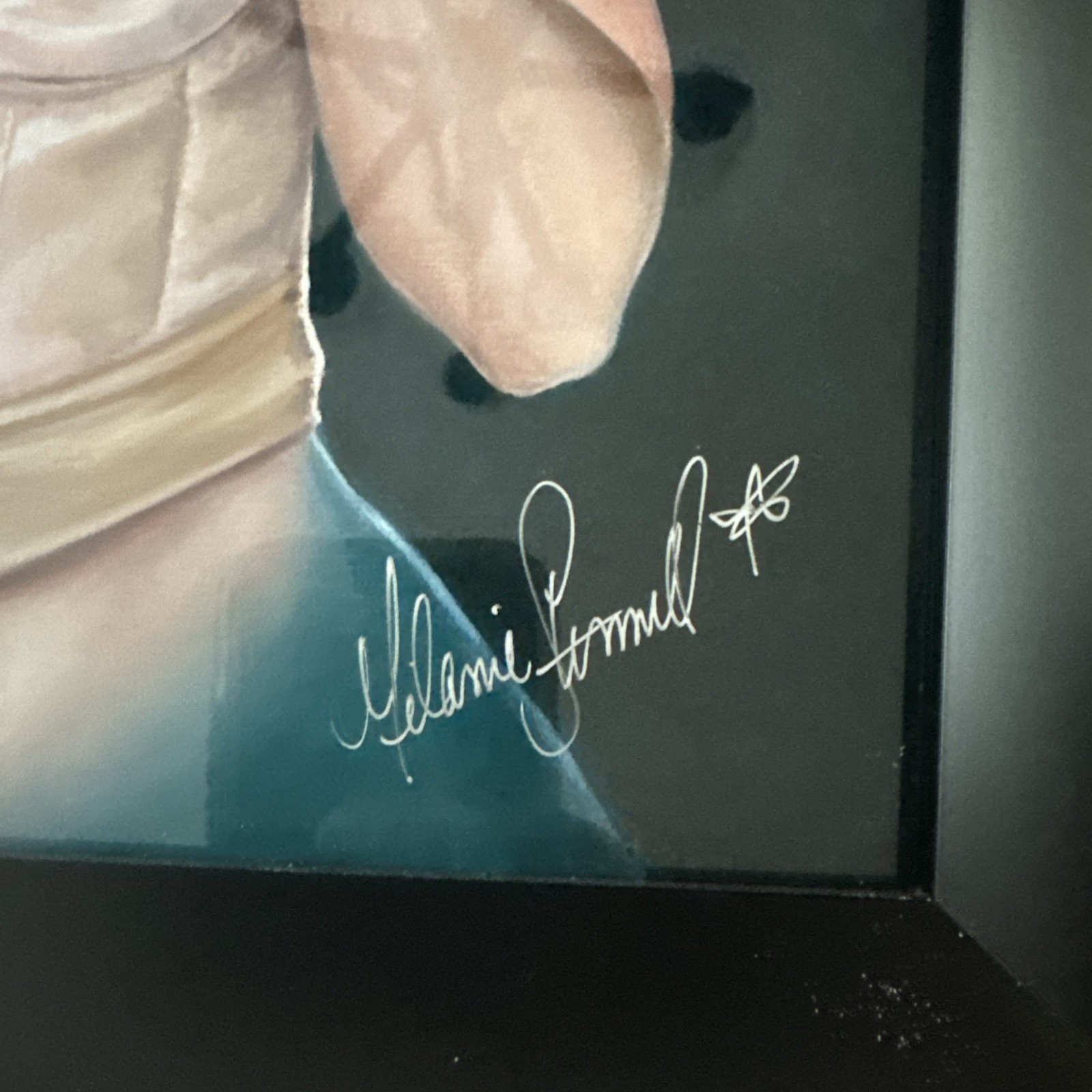 Melanie Stimmell Celestial Glow Dye Sublimation On Wood W/COA Professionaly