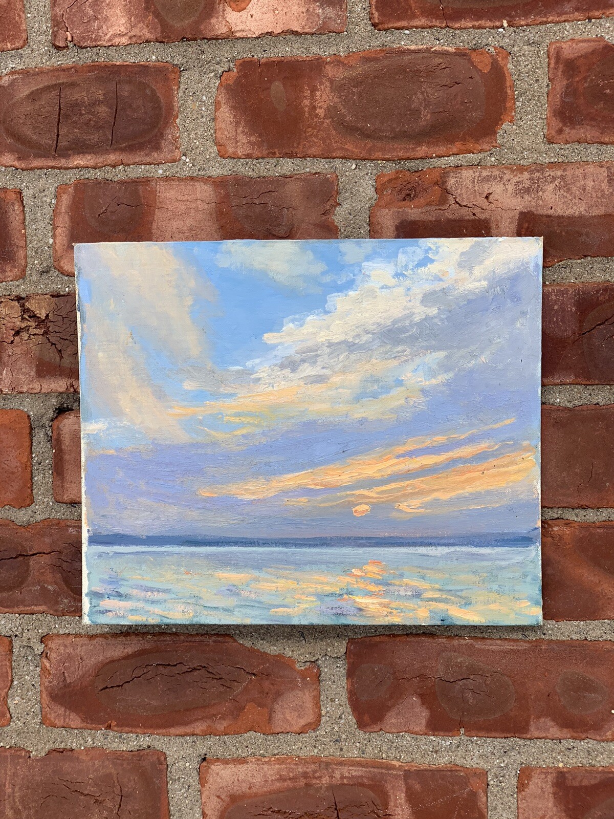 Impressionist Landscape. Roches Point Ontario Canada By William A Drake. 1973