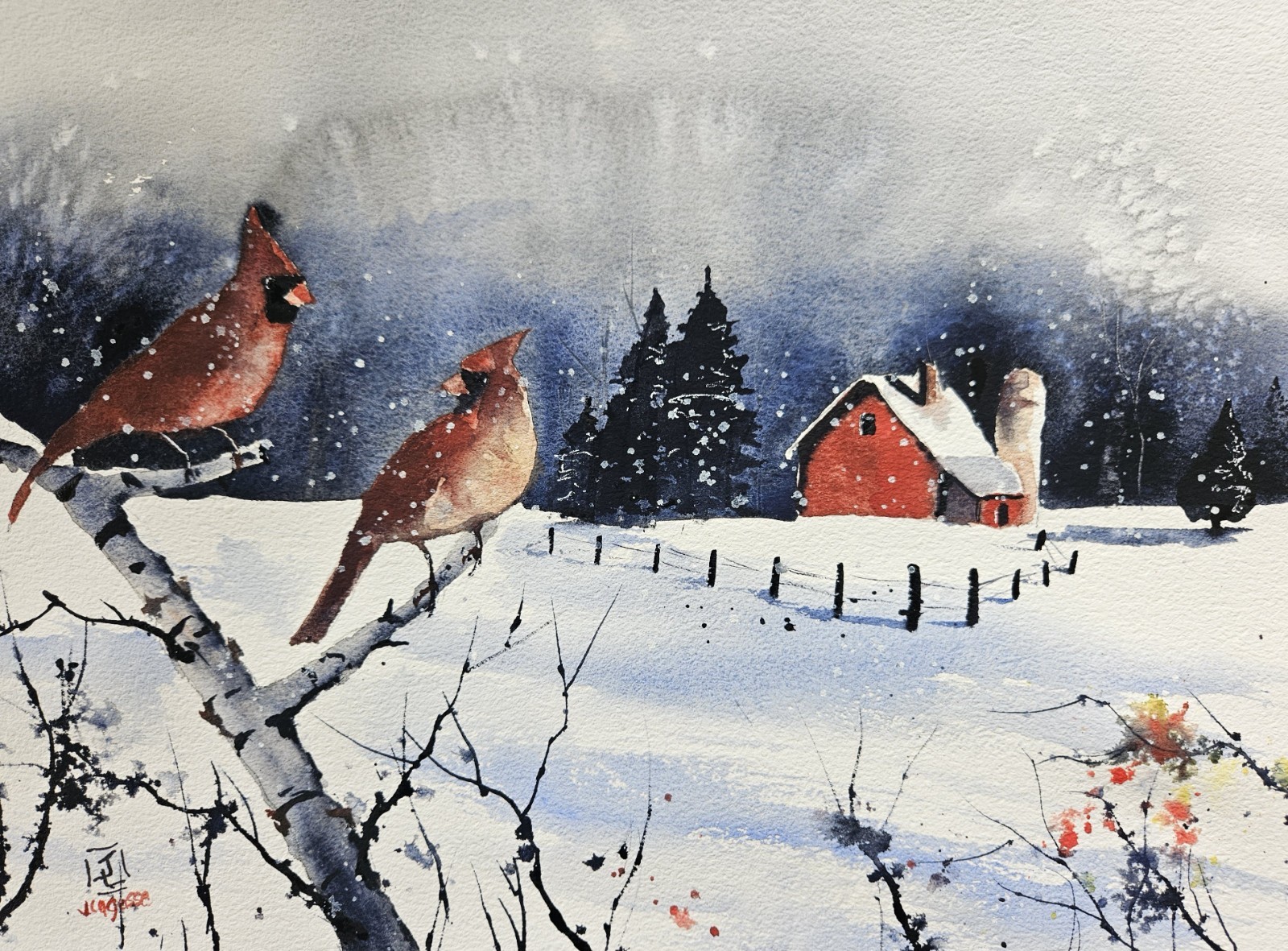 ACEO Art Card – 2.5” x 3.5” – One-of-a-Kind Miniature Artwork-Print
