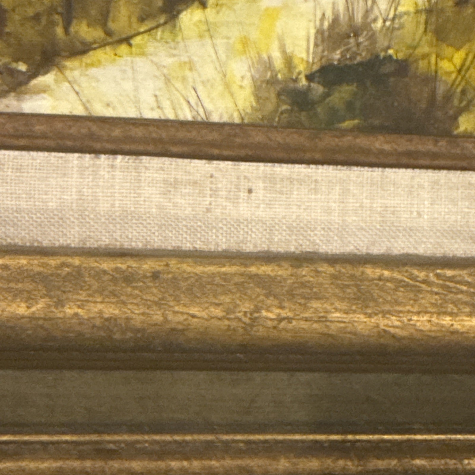 VTG Original Jean Claude Werdier (1922-2000) Landscape Oil Painting With House