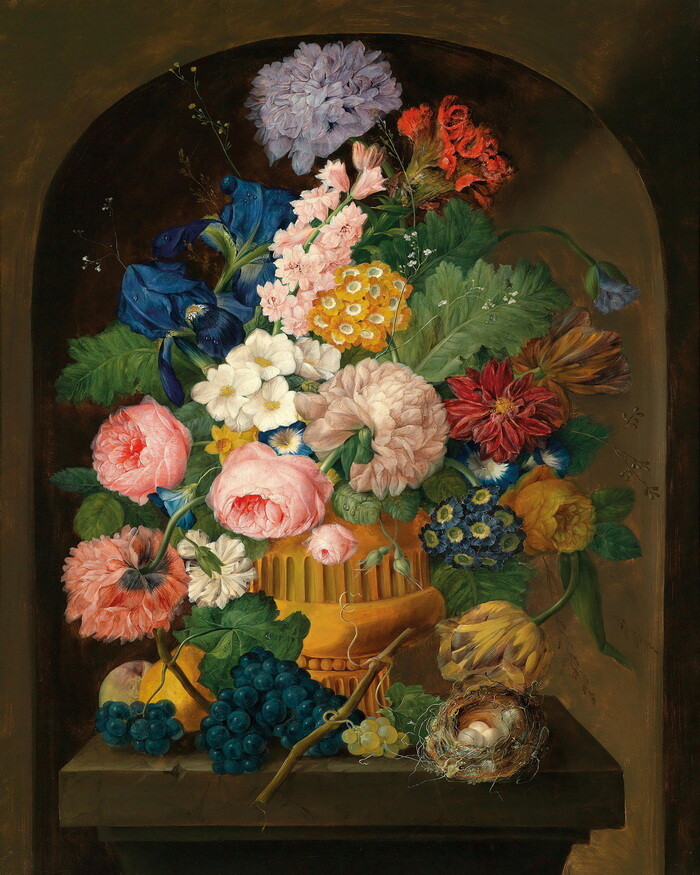 Flowers classical Oil painting Picture Wall Art Giclee Printed on canvas P654