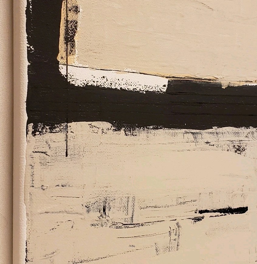 No.663 Original Abstract Modern Minimal Painting By K.A.Davis