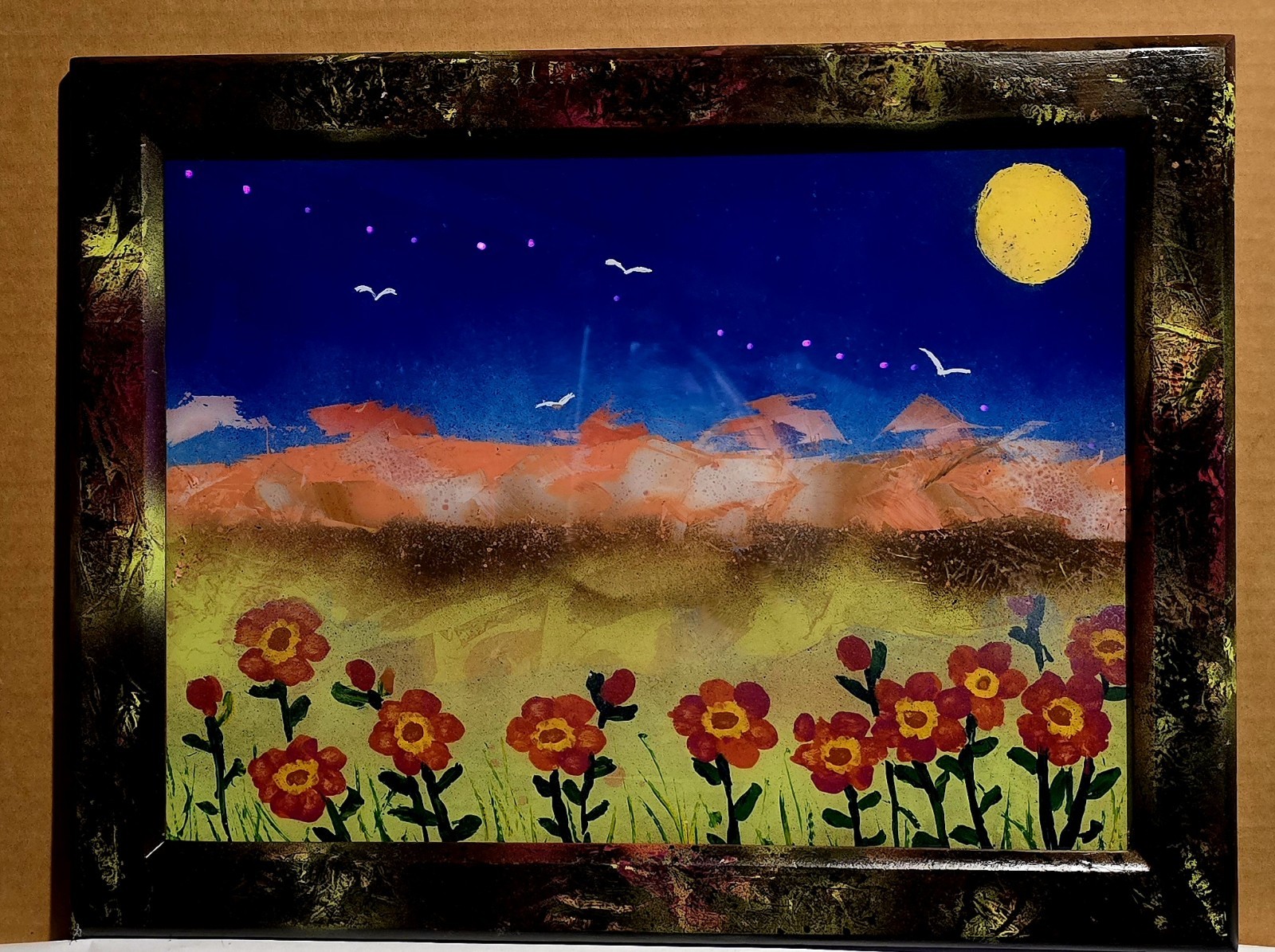 13″ X 17″ Original Painting Love In The Sunshine