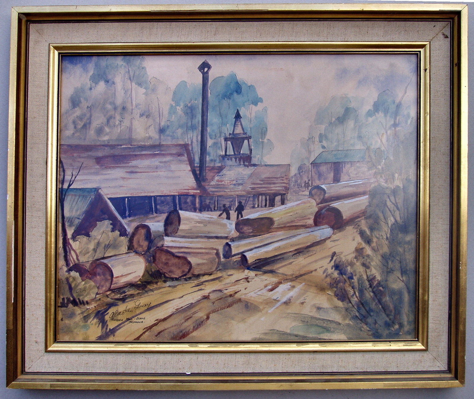 Alastair Gray Timber Mill Bland Tasmania