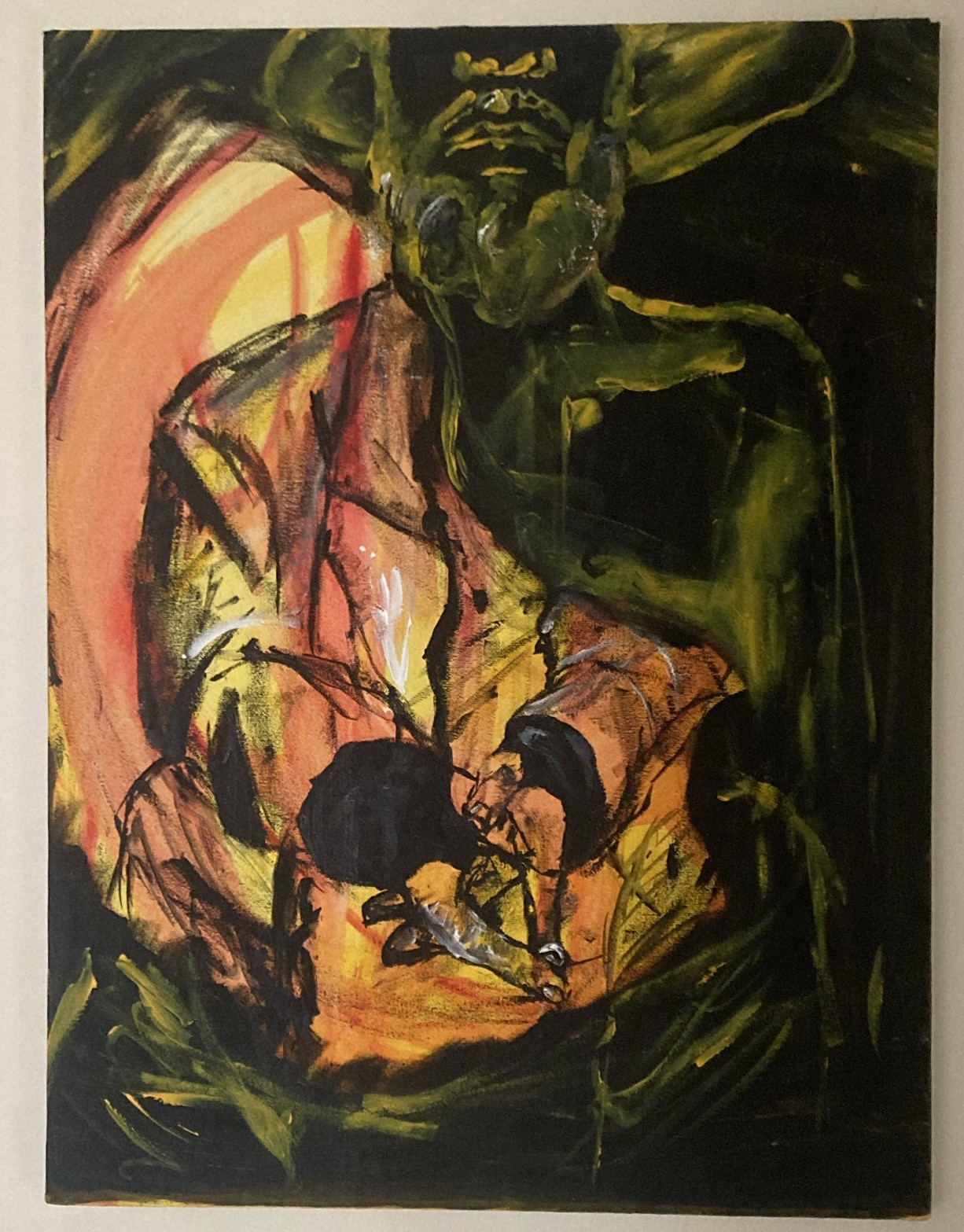 Ive done wrong – Original Artwork by Gabriel Cullum OOAK Abstract piece of art