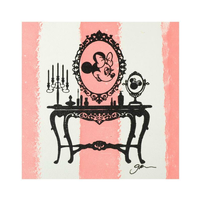 Gail Rodgers, «Mirror Mirror (Series)» One-of-a-Kind Hand-Pulled Silkscreen Mixe