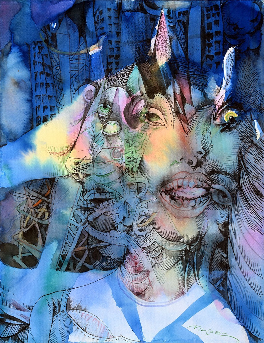 Wolf Between Galaxies