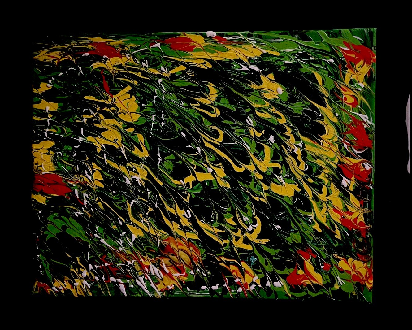 “Mind Uncontrolled “ #2 Original Abstract Painting – Mental Health Awakening