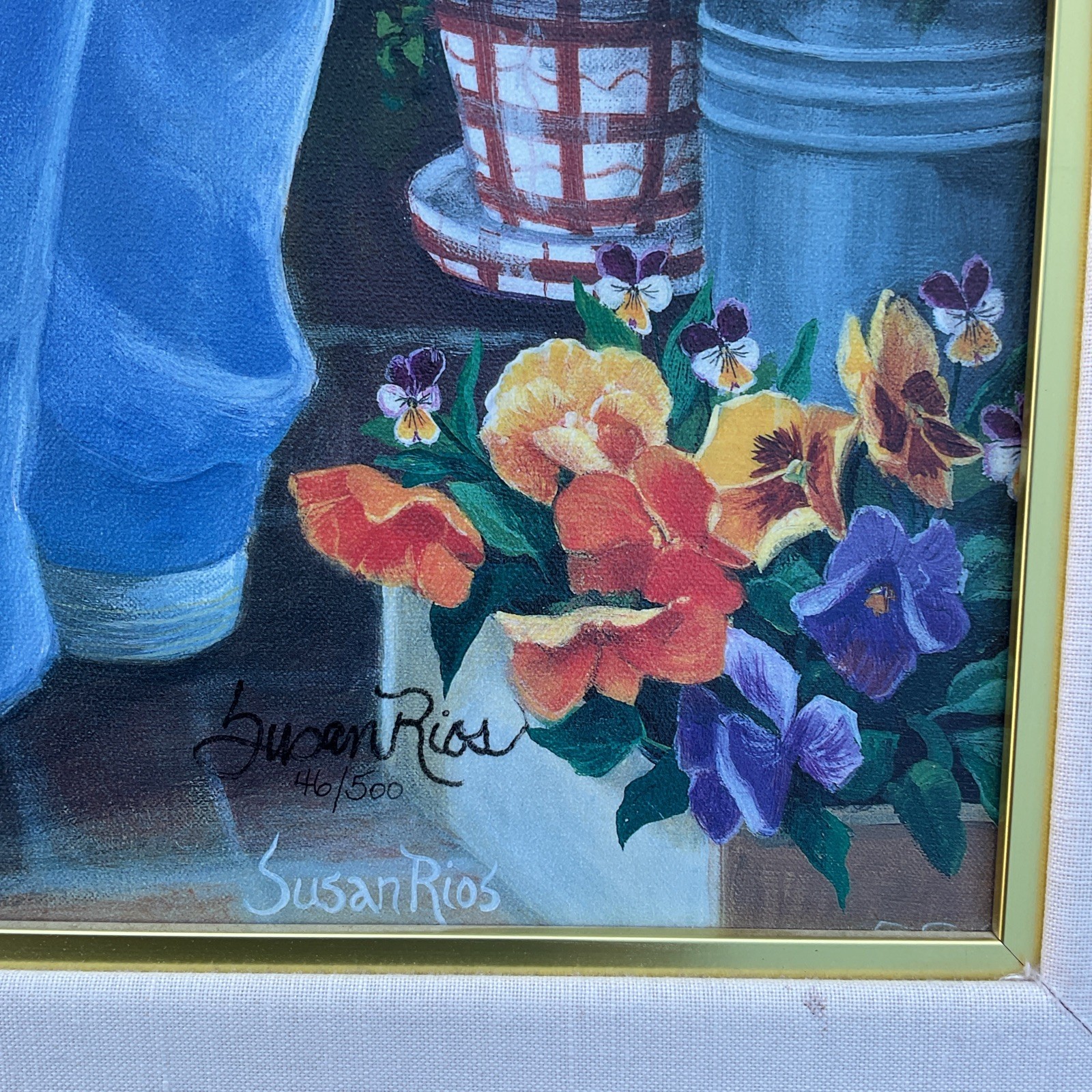 BUDDY Limited Edition on CANVAS Numbered and signed by Susan Rios 46/500