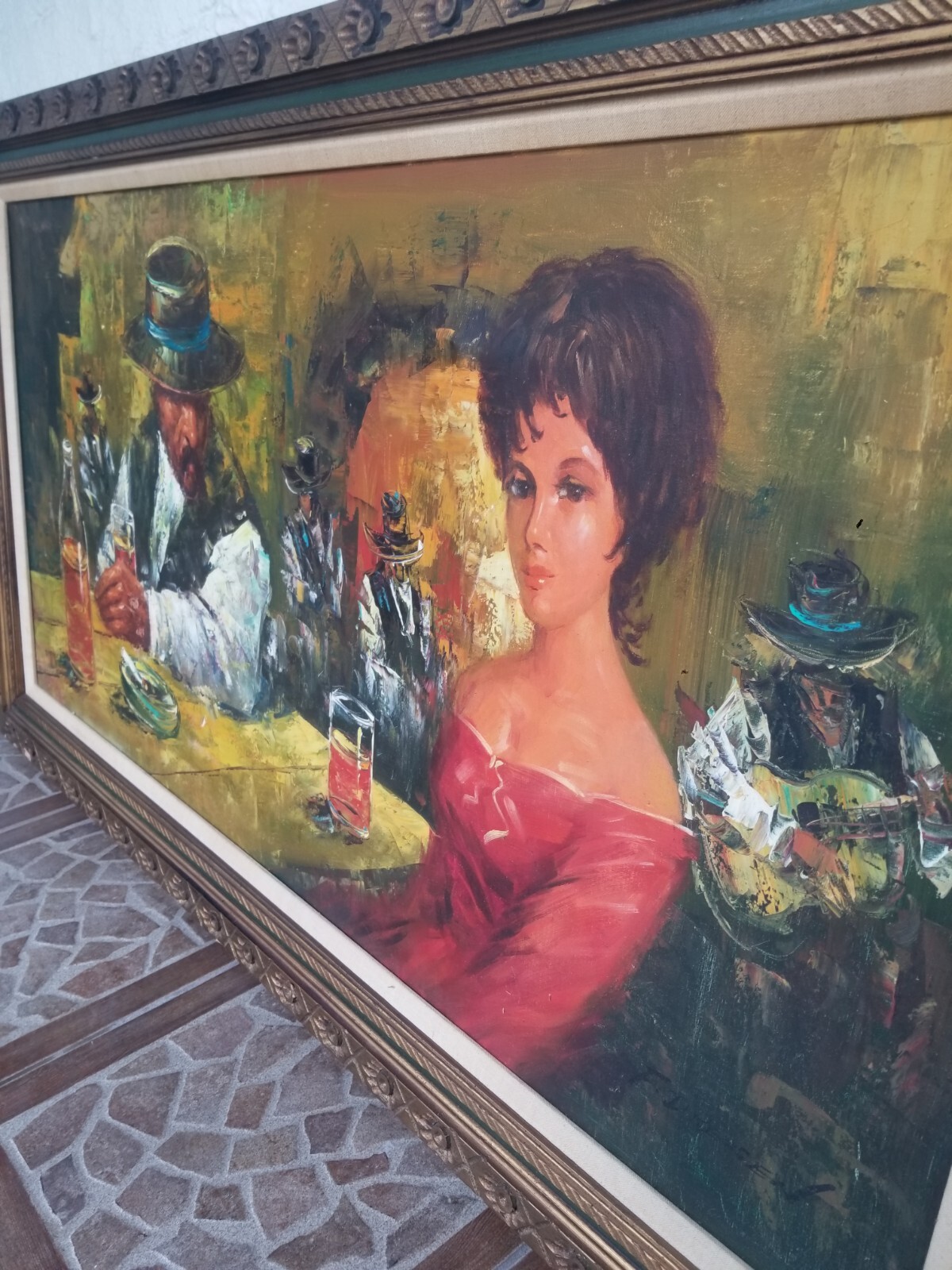 F. Dressen Oil painting