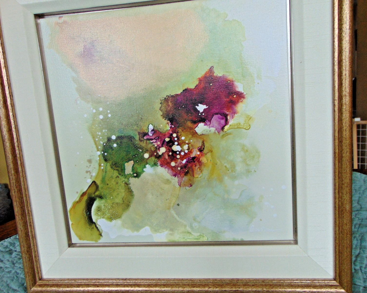 High-end wall art; Gastone Giclee; Three pieces; 23×23″; Ethan Allen ‘Oasis’