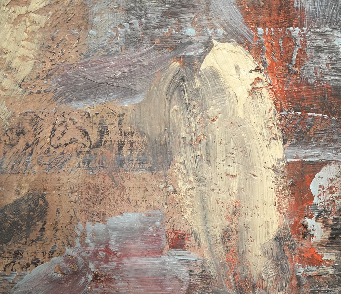 Christopher Lebrun, UK (Born 1951) Large Oil Painting Christies Provenance 1981