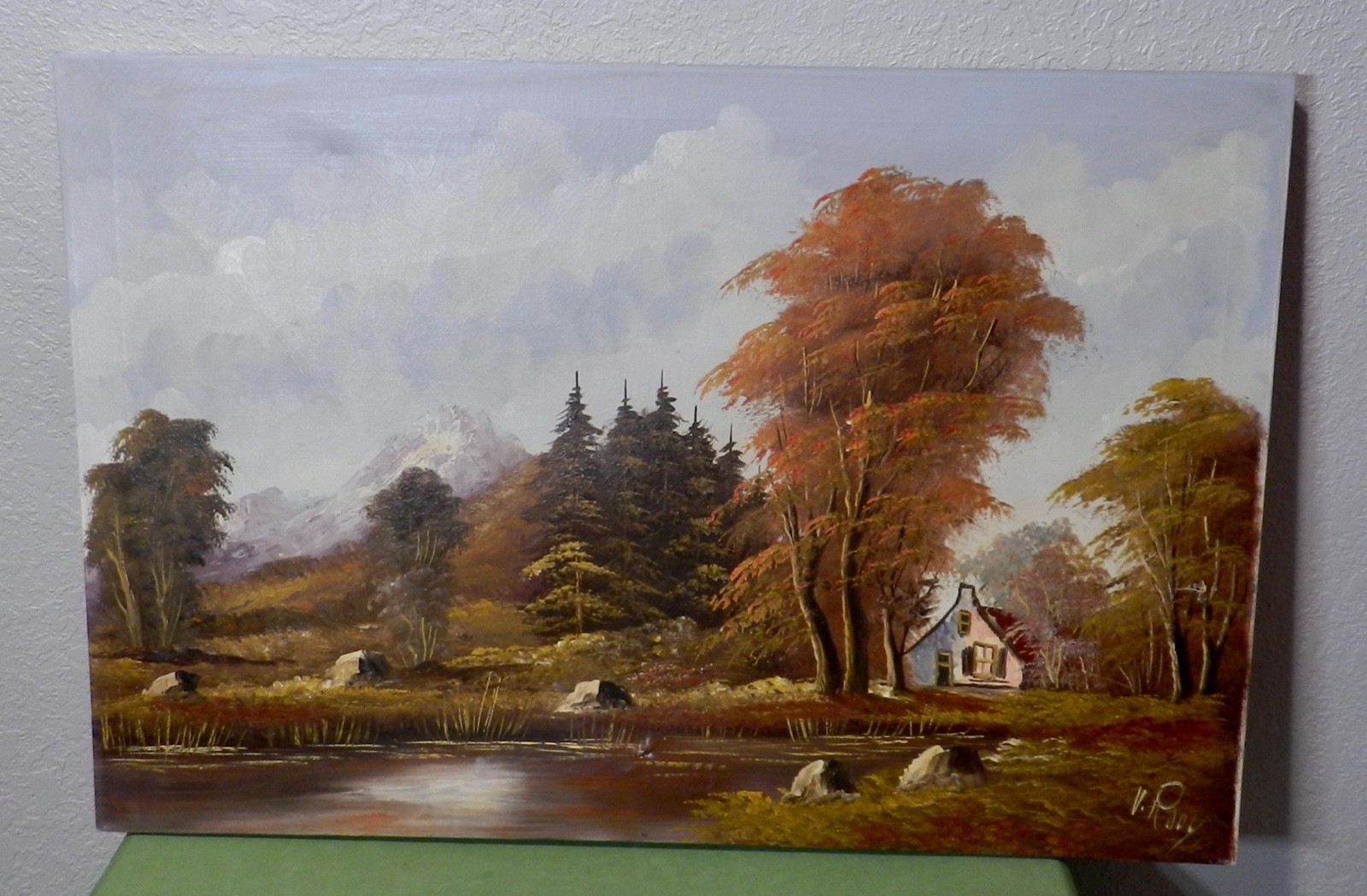V. Rooy Oil Painting On Canvas