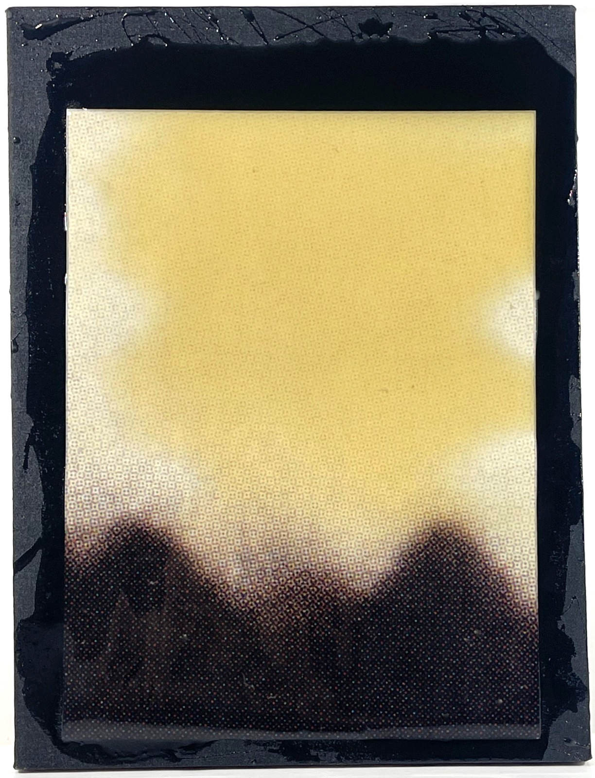 Listed Artist Luca Dellaverson (b.1987) Signed Epoxy Resin Mixed Media Painting