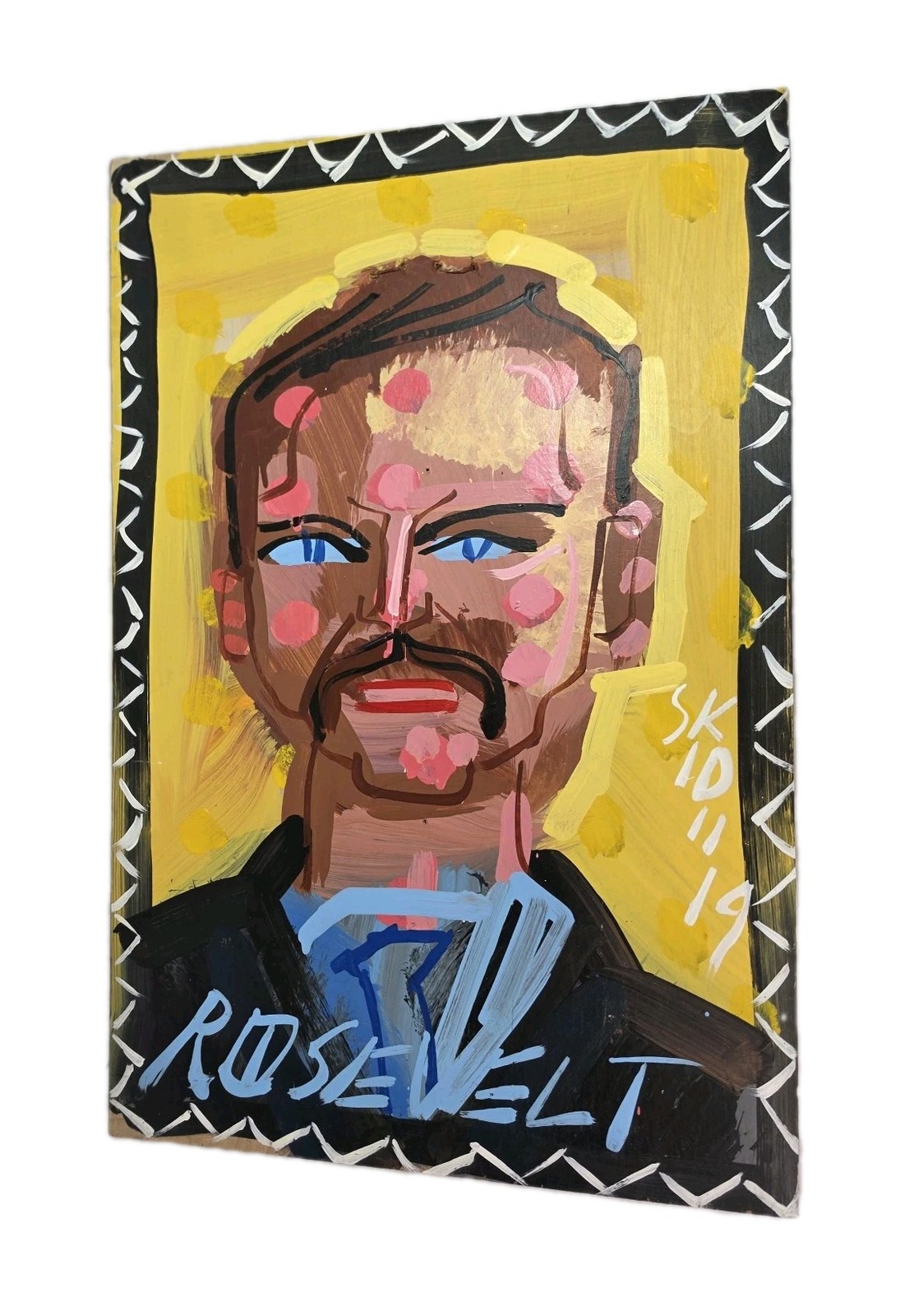 STEVE KEENE ART -Rosevelt 24 In X 16 In Original Art