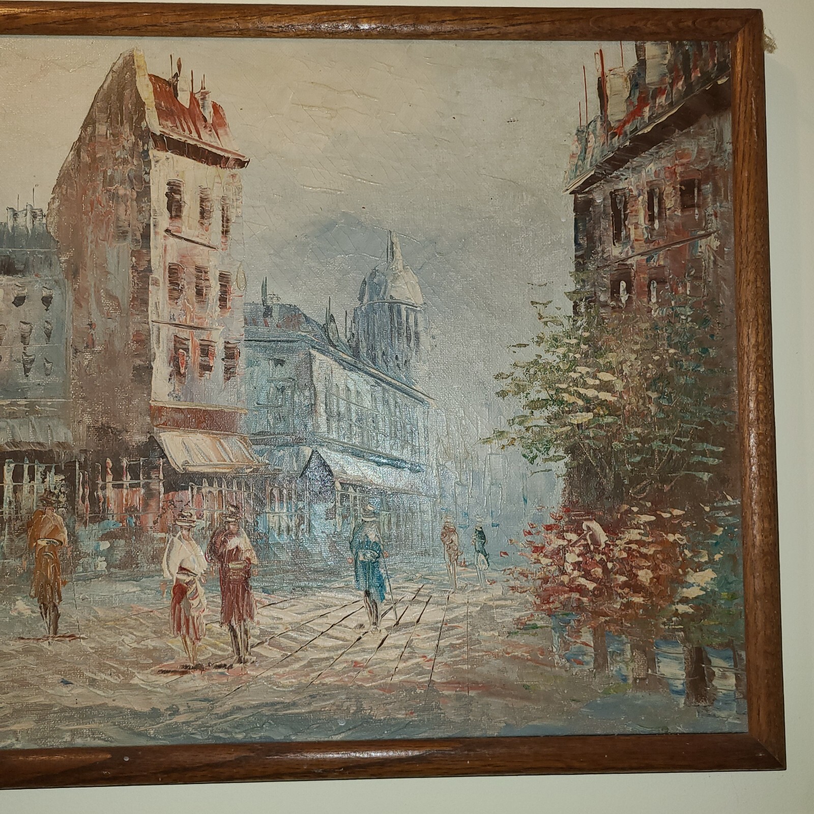 Laegw Oil Based Framed Picture Unknown 21″x17″