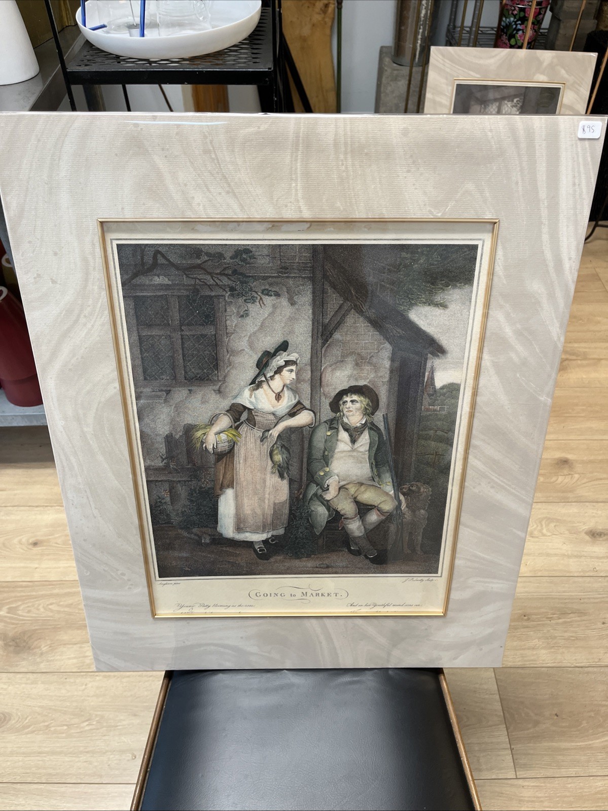 «Going to Market by Henry Singleton» GOOD CONDITION, UNFRAMED