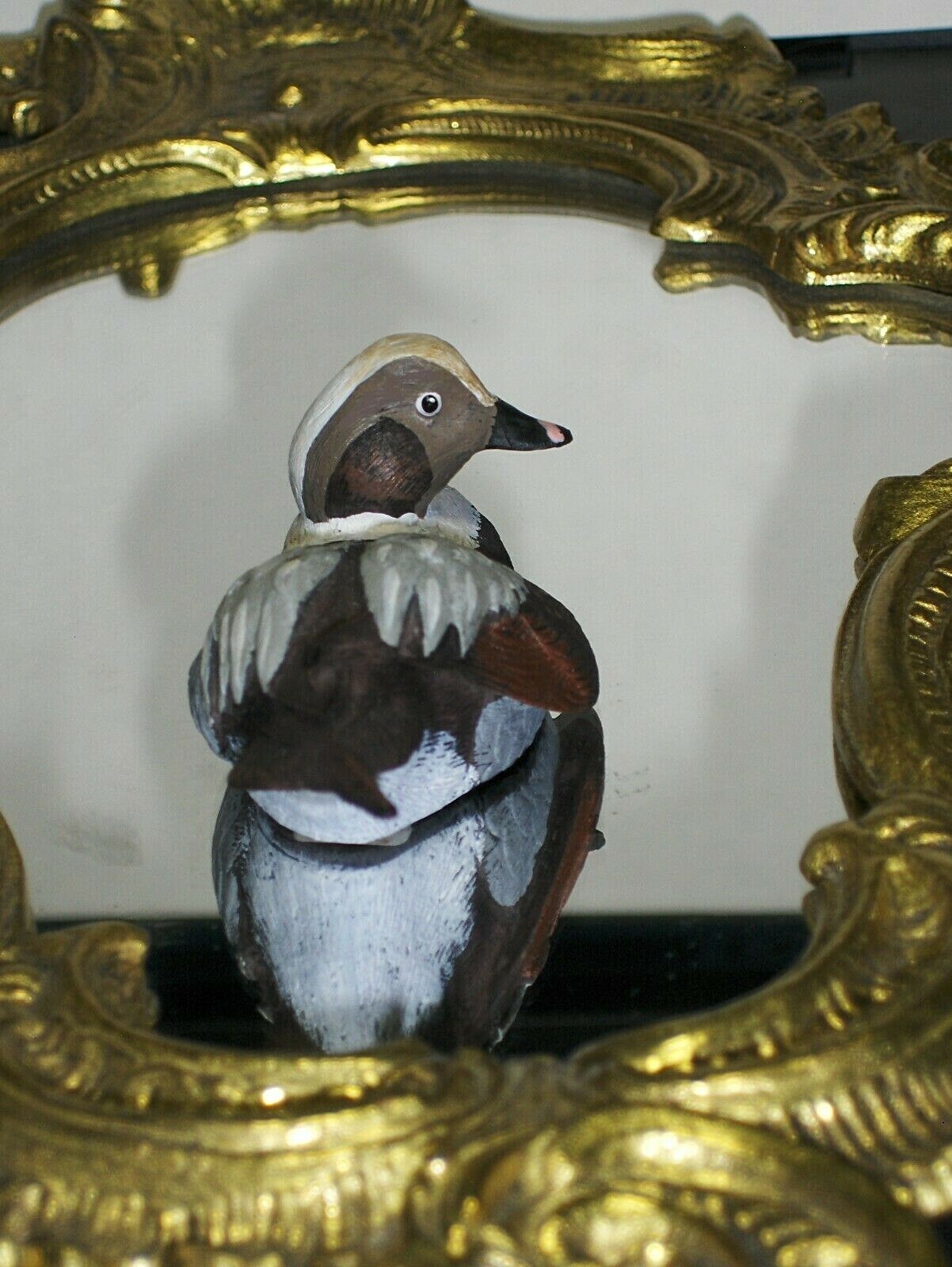 Little Wild Duck Gorgeous Hand Painted Decoy Art Nature’s Window R. Desjardins