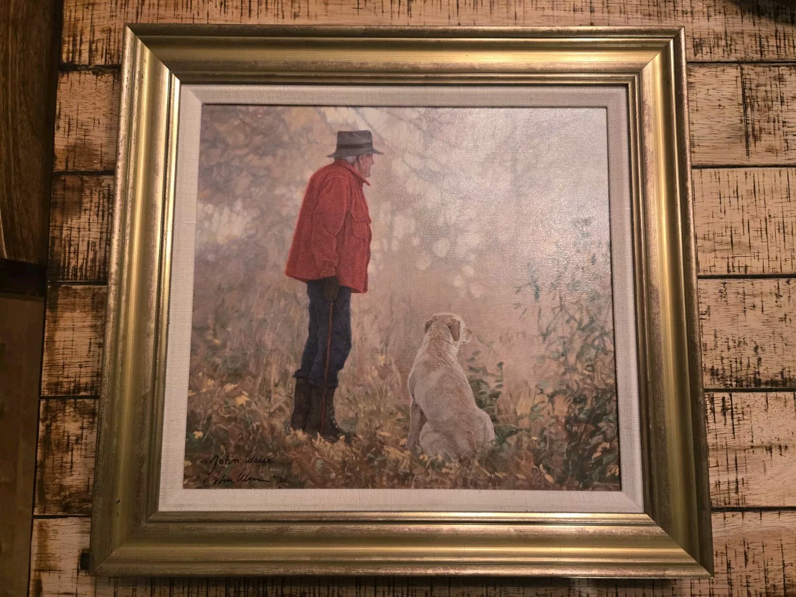 John Weiss Autumn Friends Painting