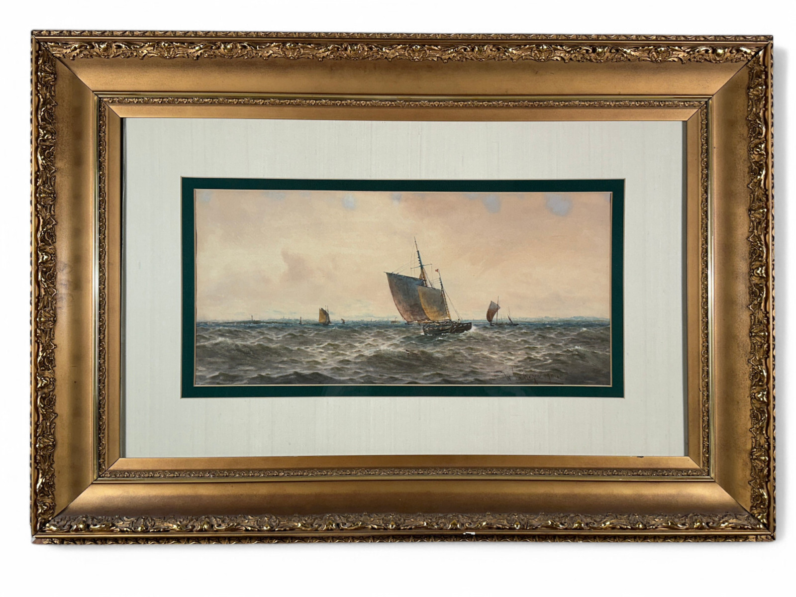 William Thomas Nicholas Boyce (UK, 1857-1911), Original Watercolor, 1904