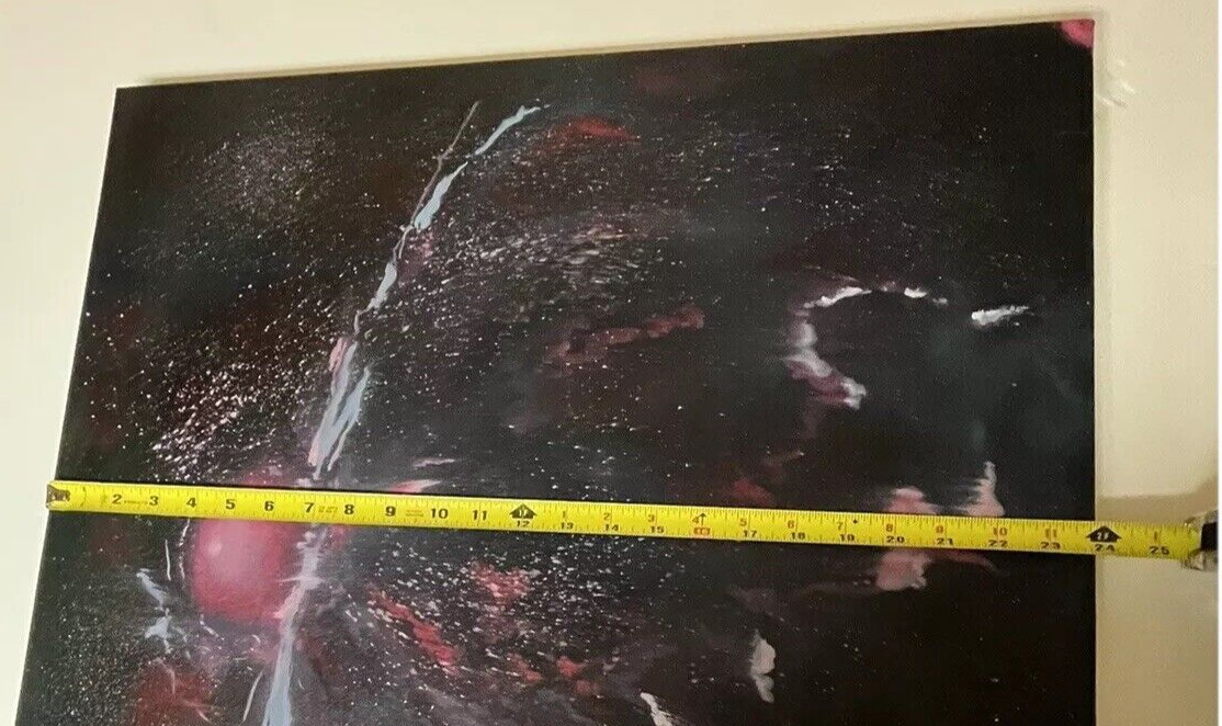 Space Galaxy Painting Nebula Star Sky Canvas Board Outer Space Original Art
