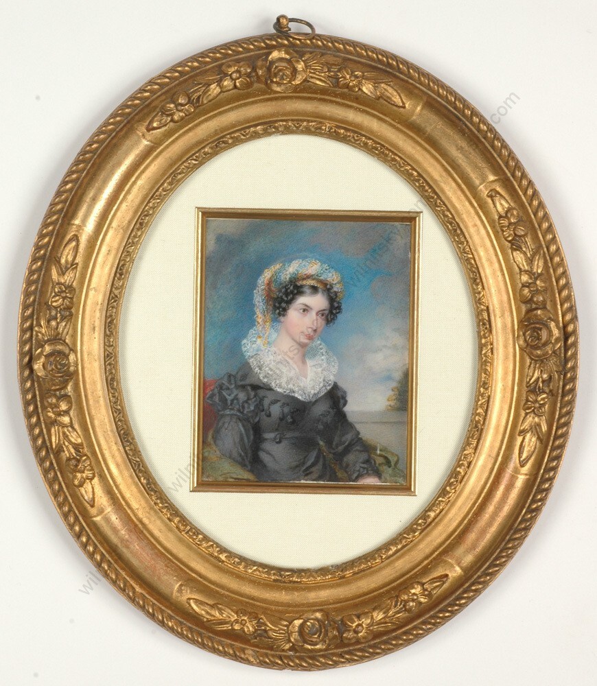 George Raphael Ward (1801-1878) «Mrs Susanna Newby from Northampton» 1824 (m)