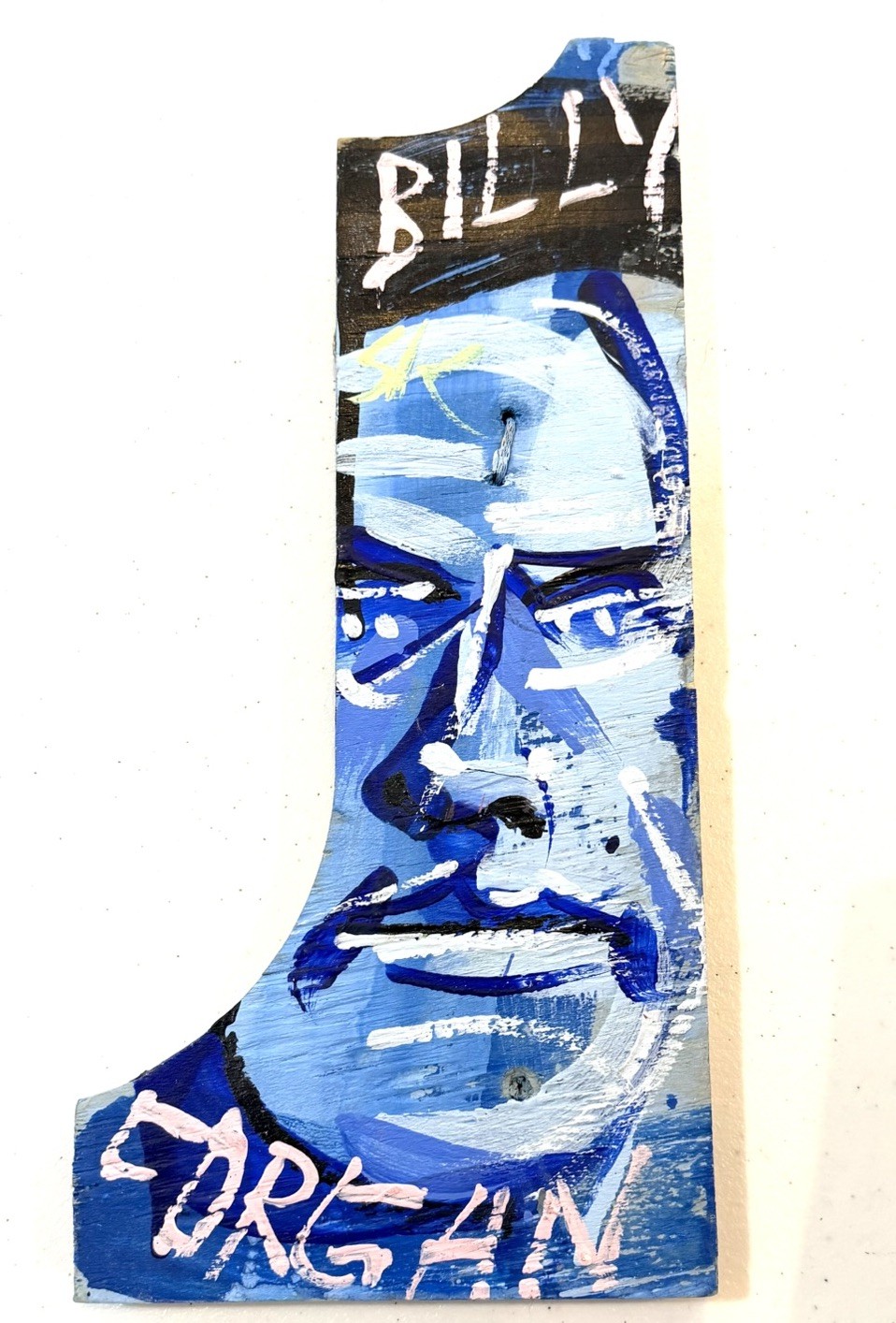 Steve Keene painting original Art Billy Corgan Smashing Pumpkins Zwan