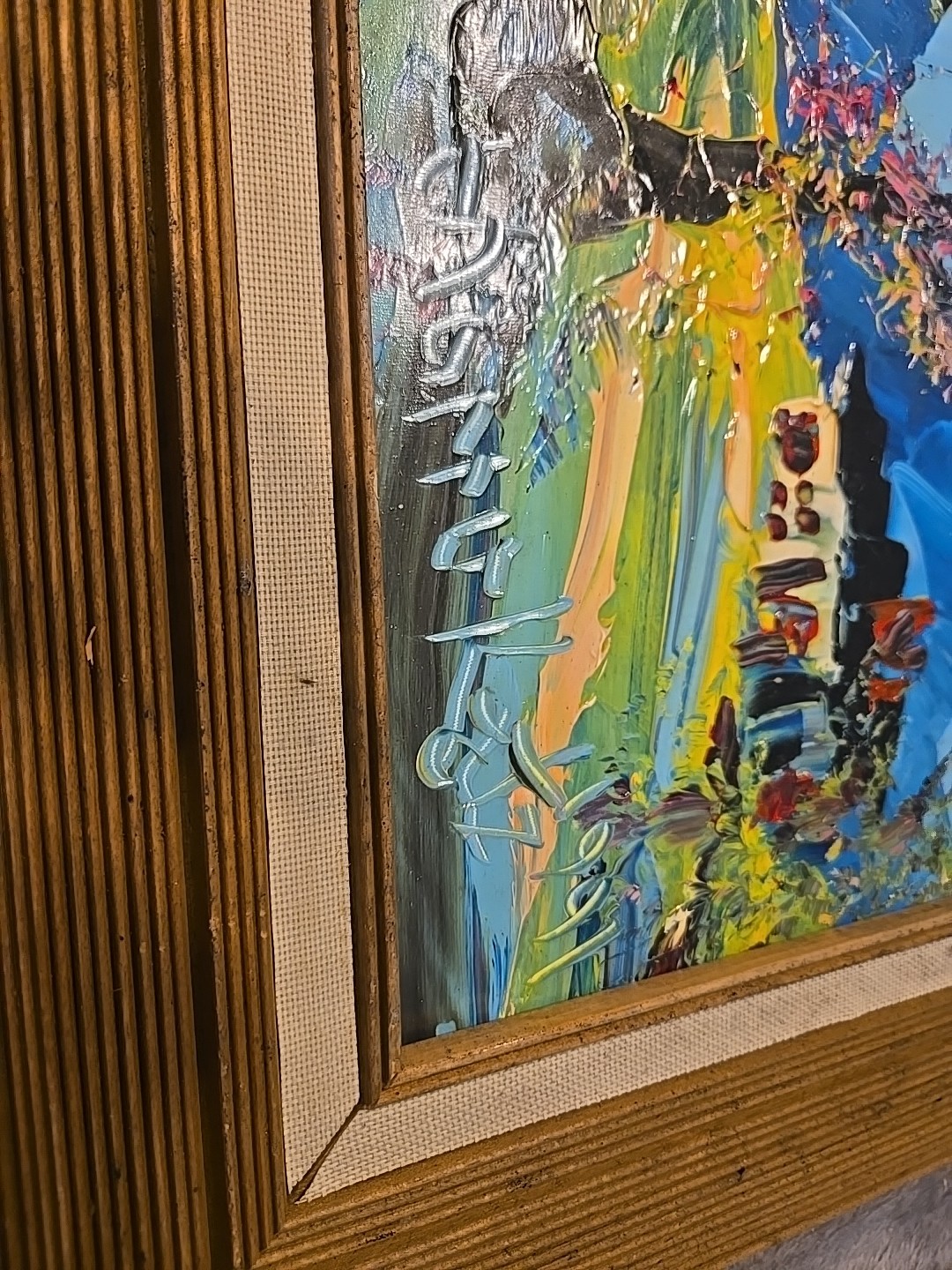 morris katz original painting