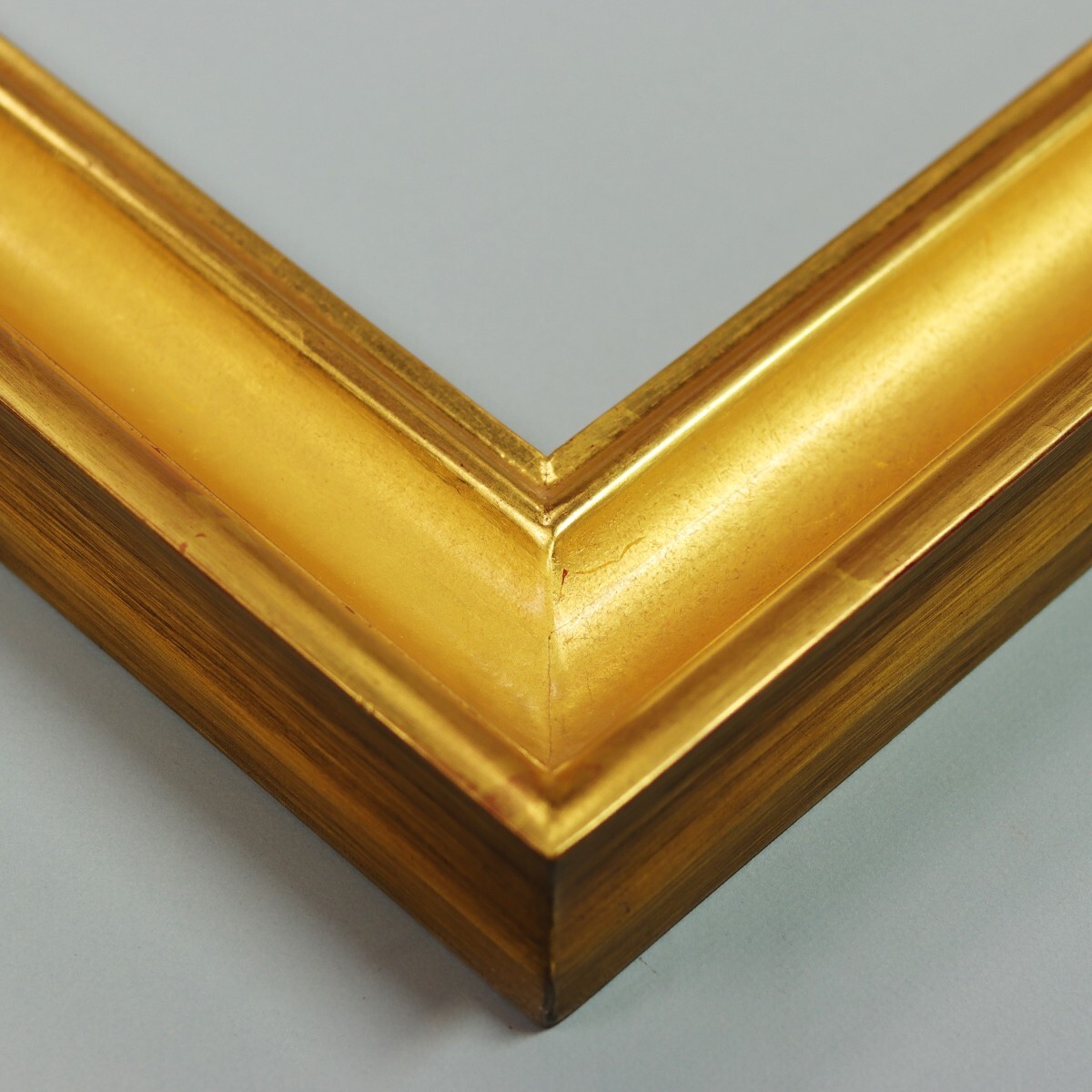 Solid Wood Picture Frame Gilded In 22k Gold Leaf Made In USA Since 1969