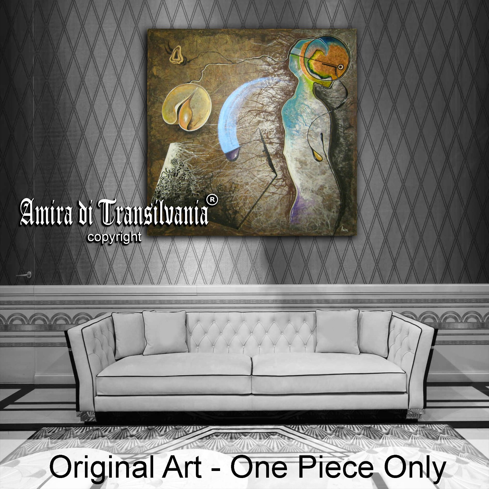 Artificial Intelligence Alien Space Abstract Art Psychedelic Abstract Ufo Xeno