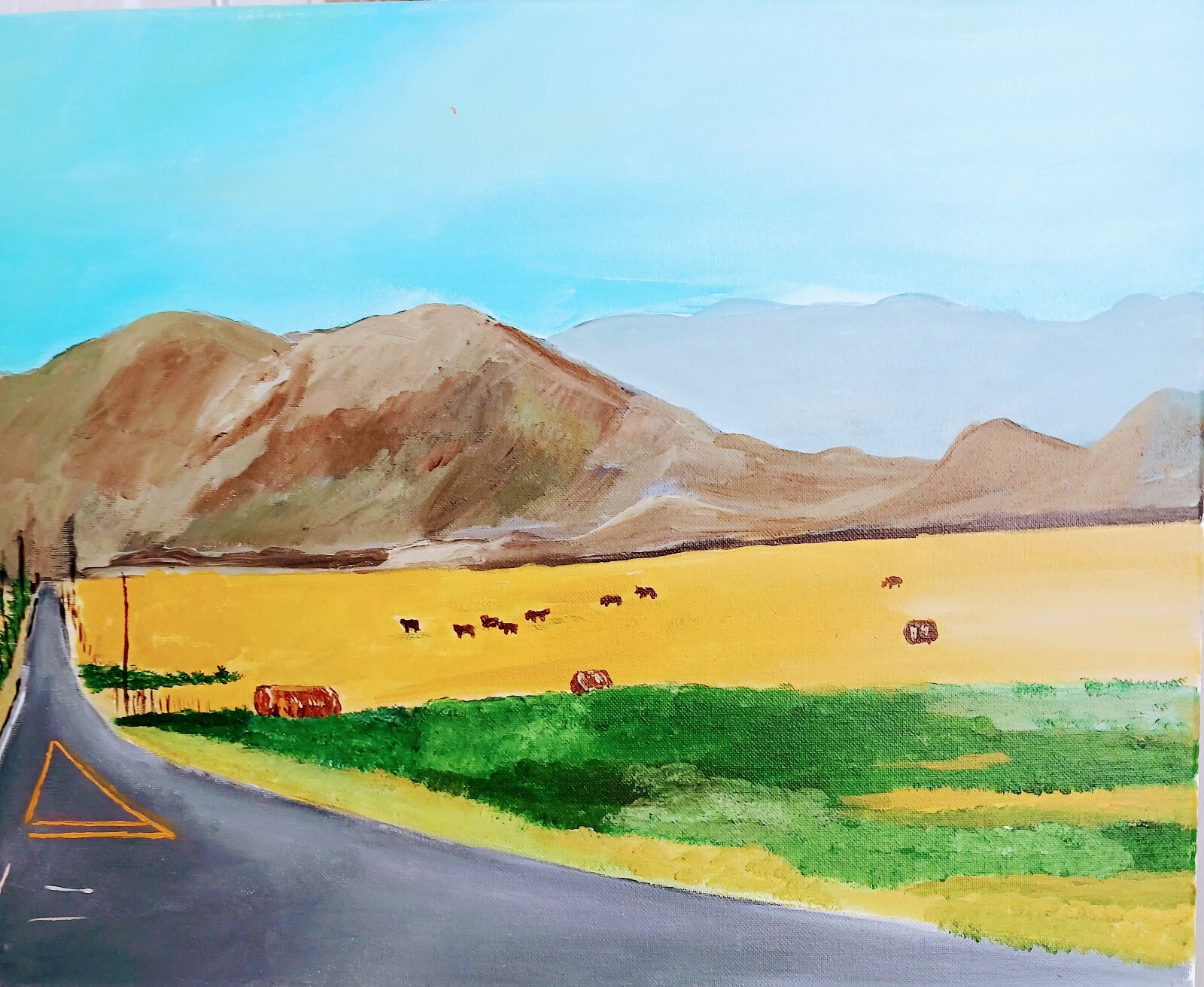 Cattle Country Painting # 393