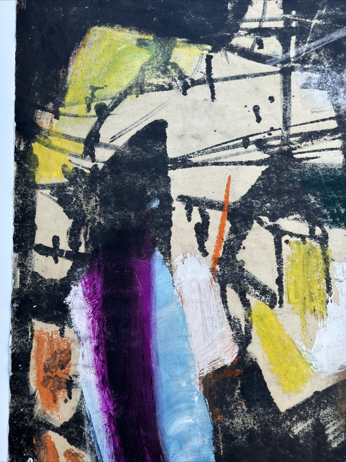 VACLAV VYTLACIL PAINTING LARGE ABSTRACT EXPRESSIONISM NEW YORK 1960’S CALIFORNIA