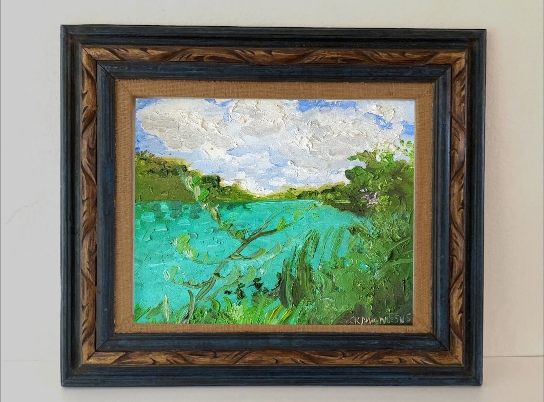 Impressionism acrylic painting