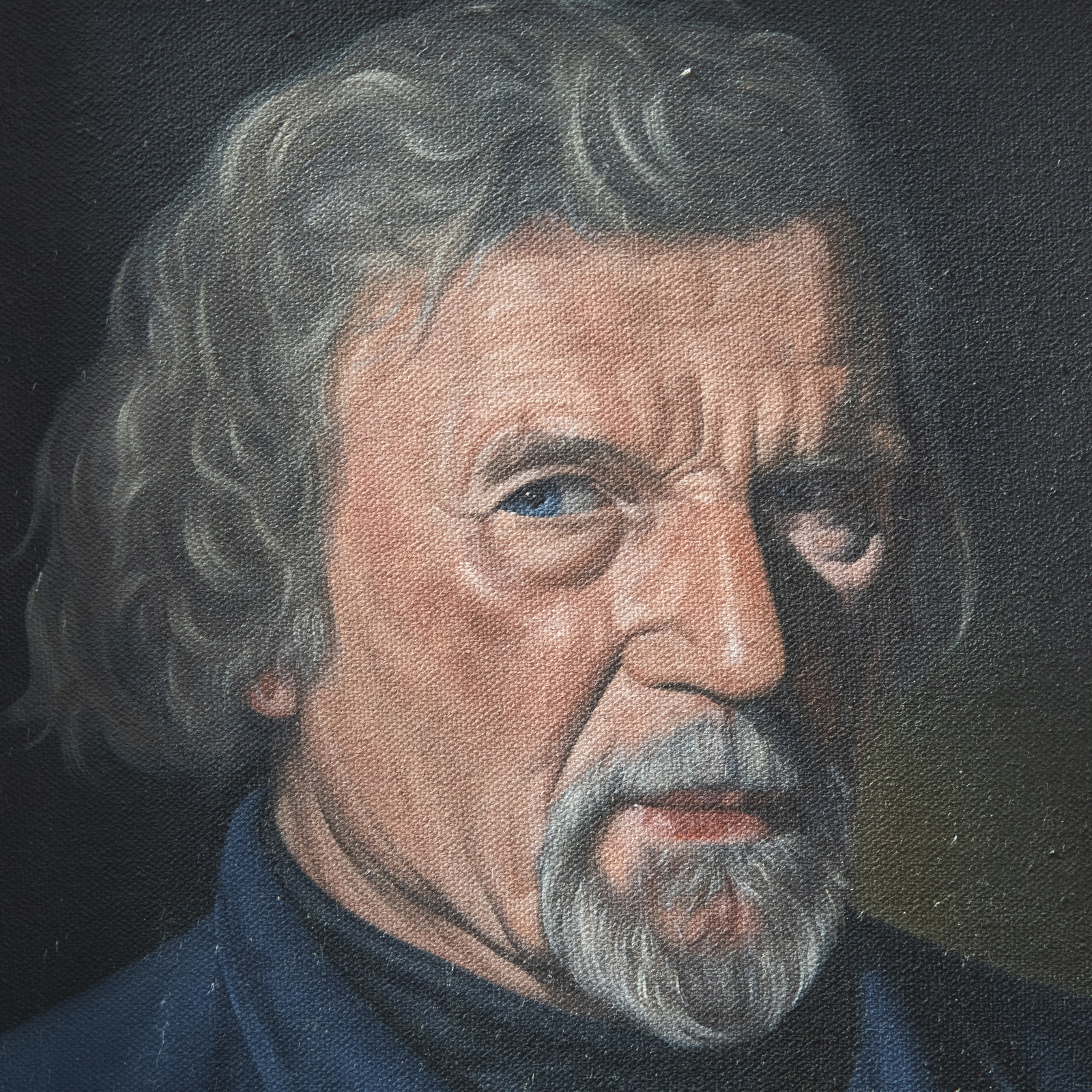 Nicholas Charles Williams (b.1961) – 2002 Oil, Dr. E. Percival James