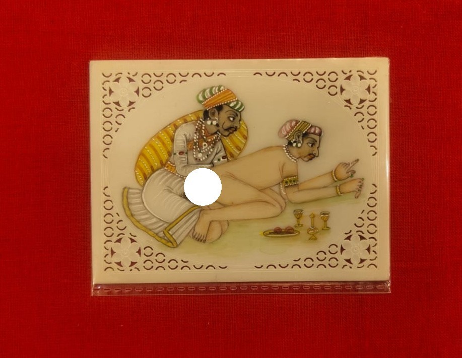 Exquisite Handmade Mogul Maharajas Gay Kings Bedroom Decor Homo Miniature Art