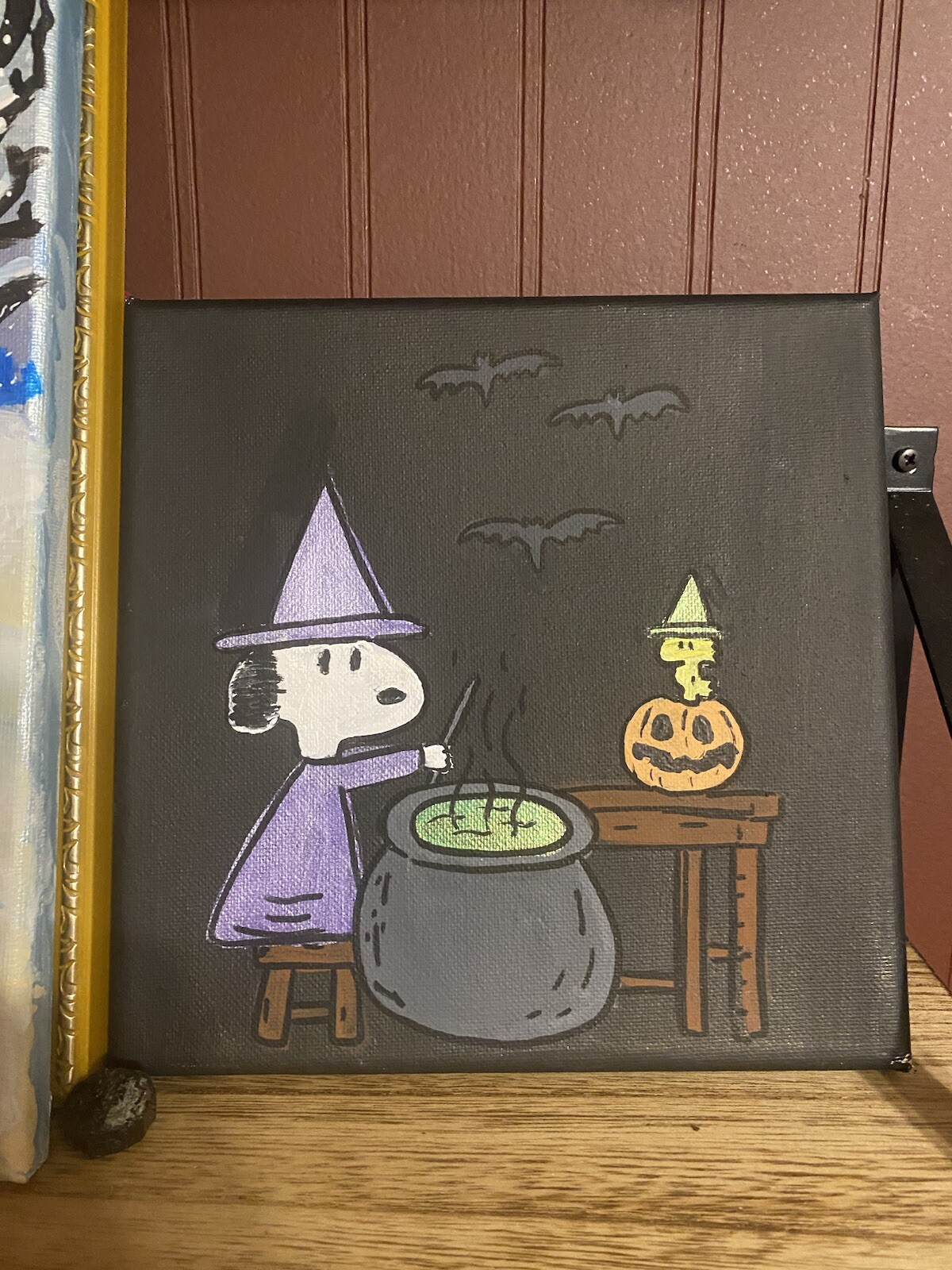 Halloween Snoopy Painting