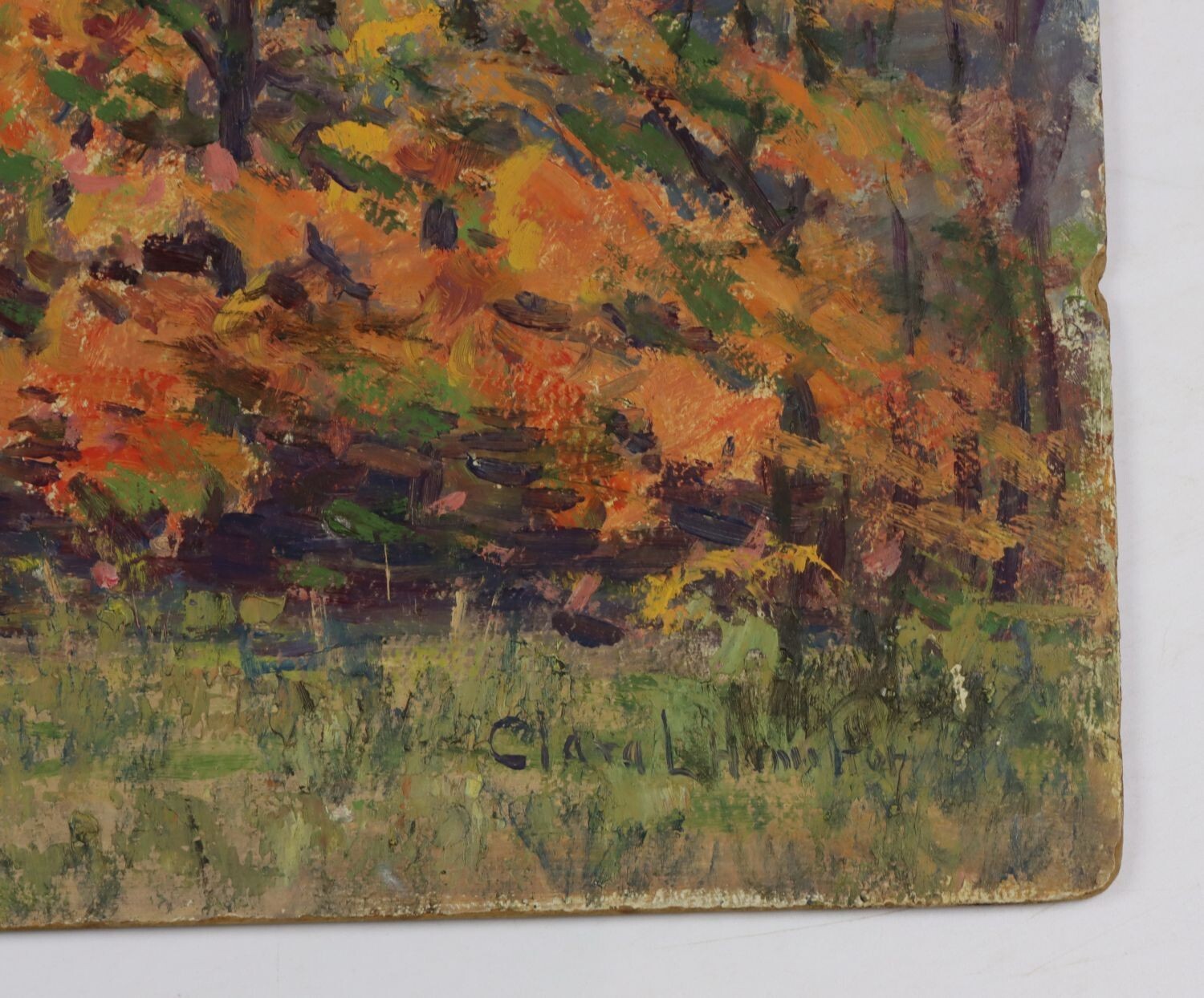 Clara Laughlin Hamilton (IN,OH,1872-1968) oil painting 127402