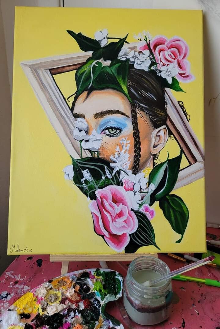 «Mellow Yellow» Original Painting By Madison Skinner/Story