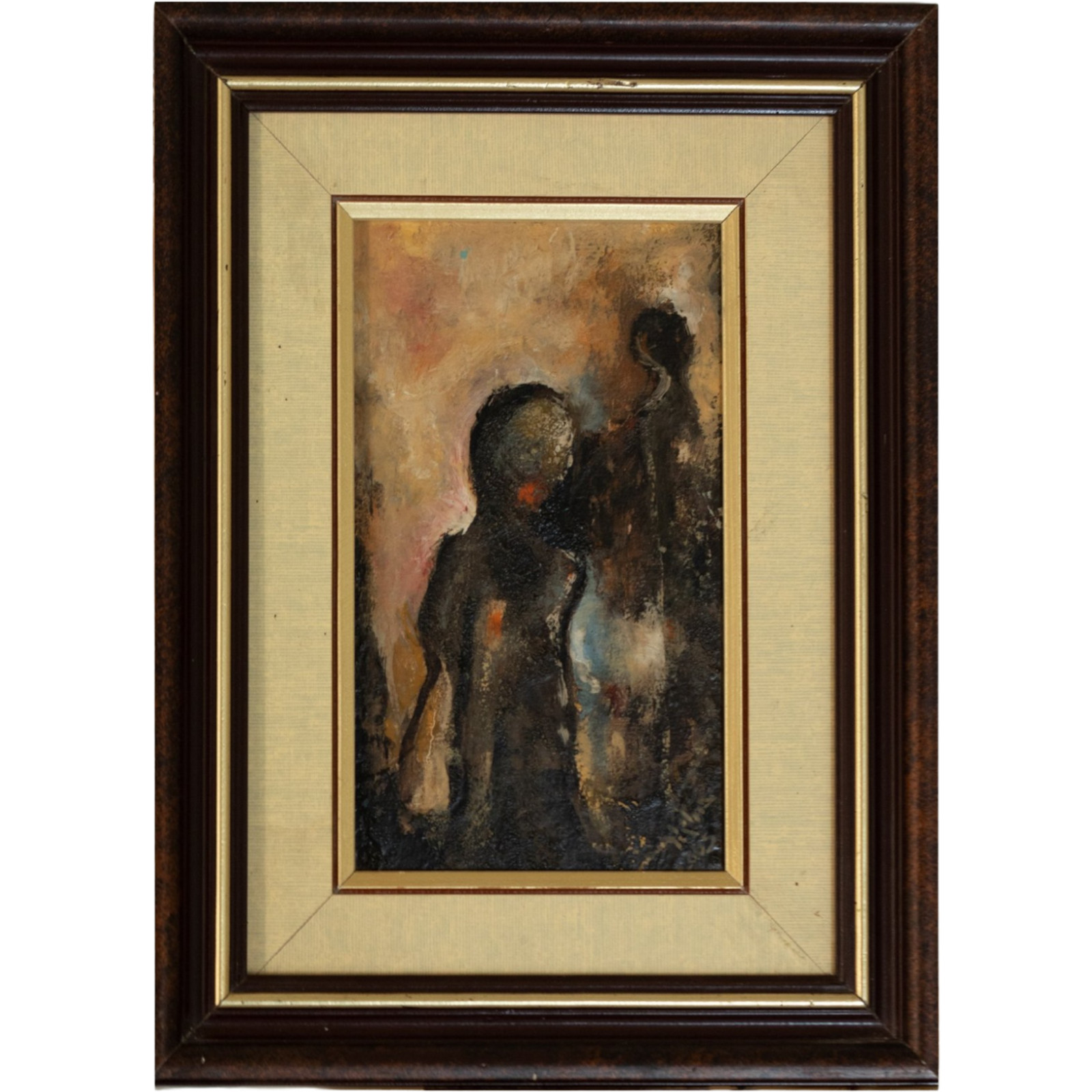Hussam Youssef حسام يوسف SYR Fine Arts miniature Original Oil painting 7″x4″
