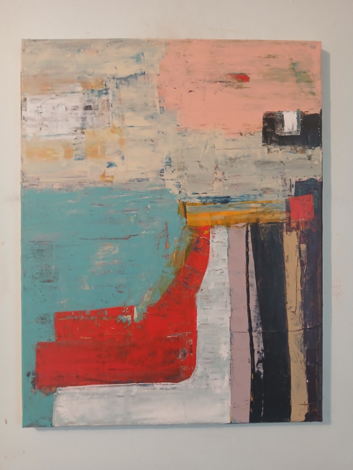 original abstract acrylic painting on canvas