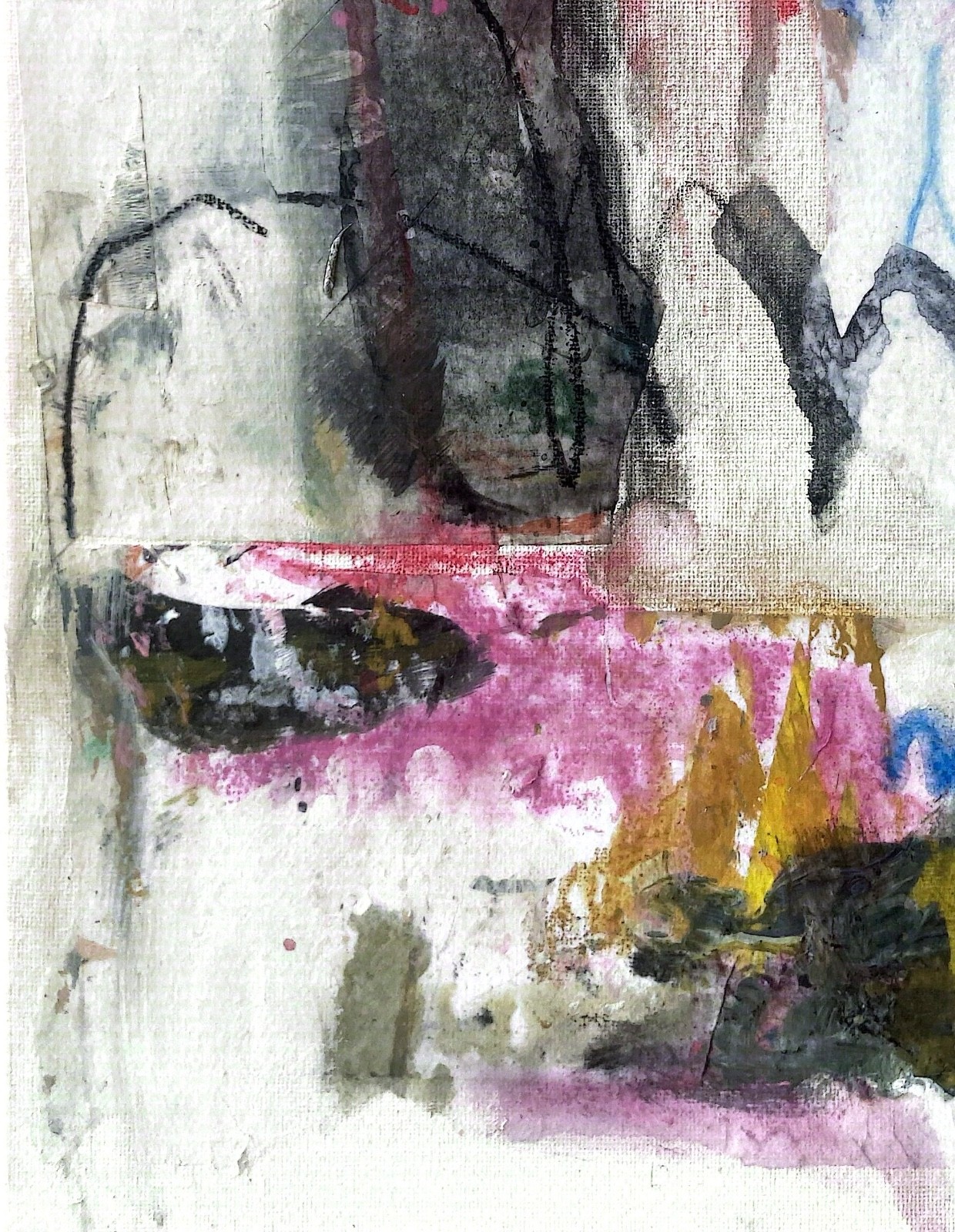 Hand Painted Original Abstract Acrylic 11×14 Canvas Painting, Holly Hammond