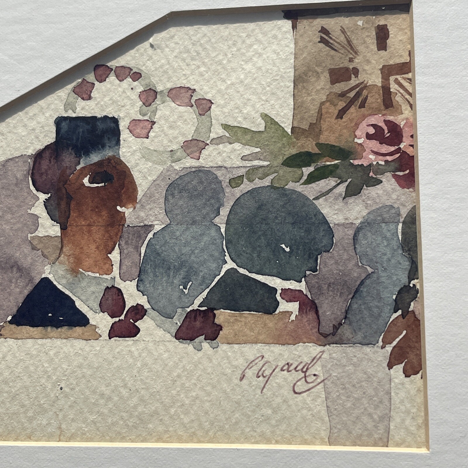 William Etienne Pajaud Jr PAINTING PORTRAIT AFRICAN AMERICAN FAMOUS RARE LISTED