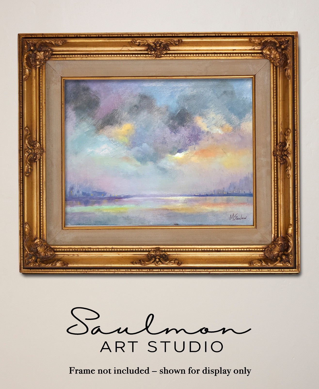 Original Impressionist Painting on 11 in x14 in Canvas – Signed by the Artist