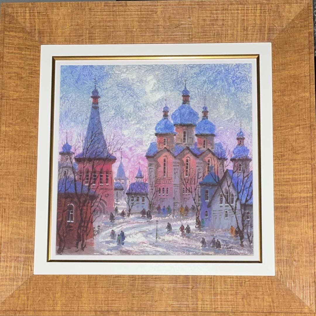 ‘Kyiv Red Sunset’ By Anatole Krasnyansky