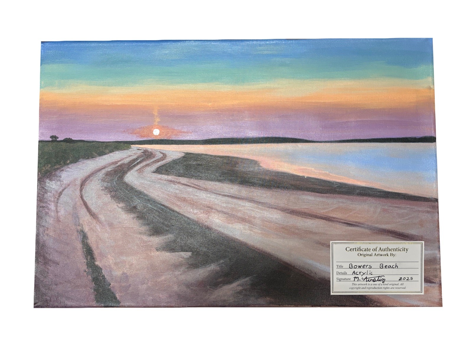 Original acrylic Painting | Signed Canvas | landscape