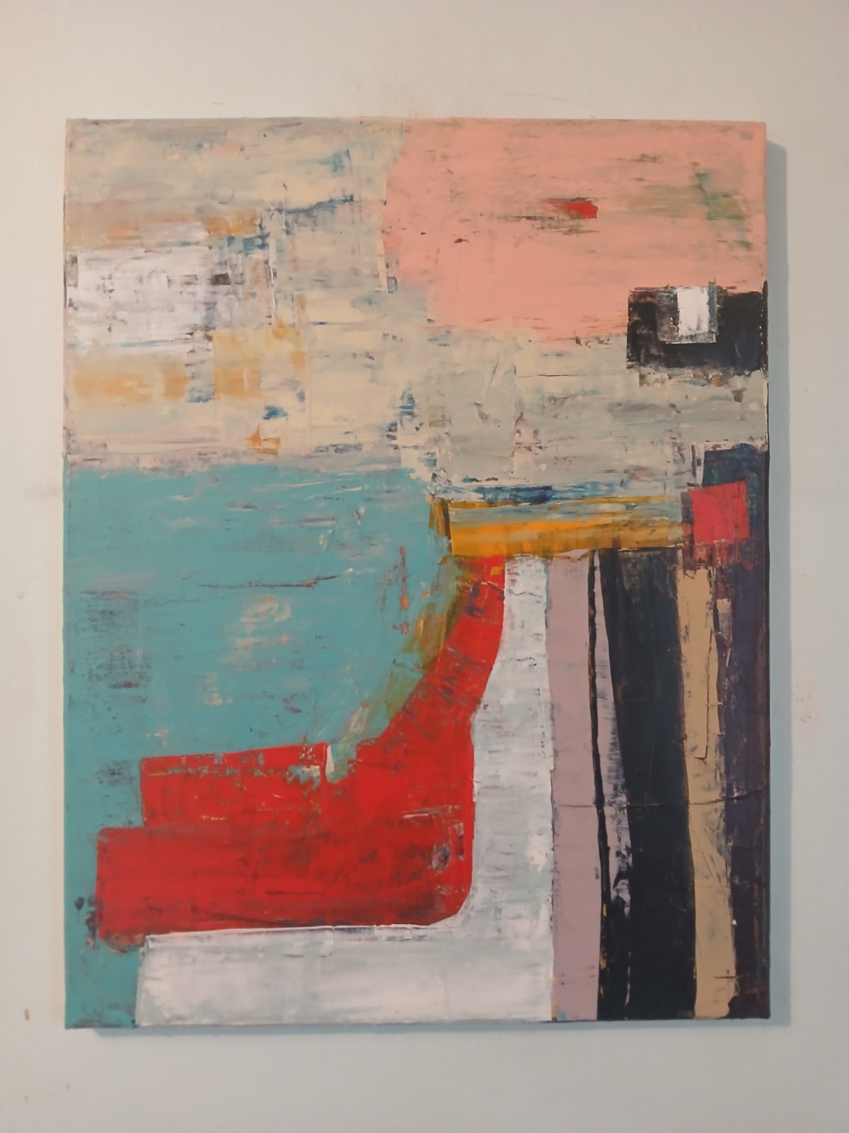 original abstract acrylic painting on canvas