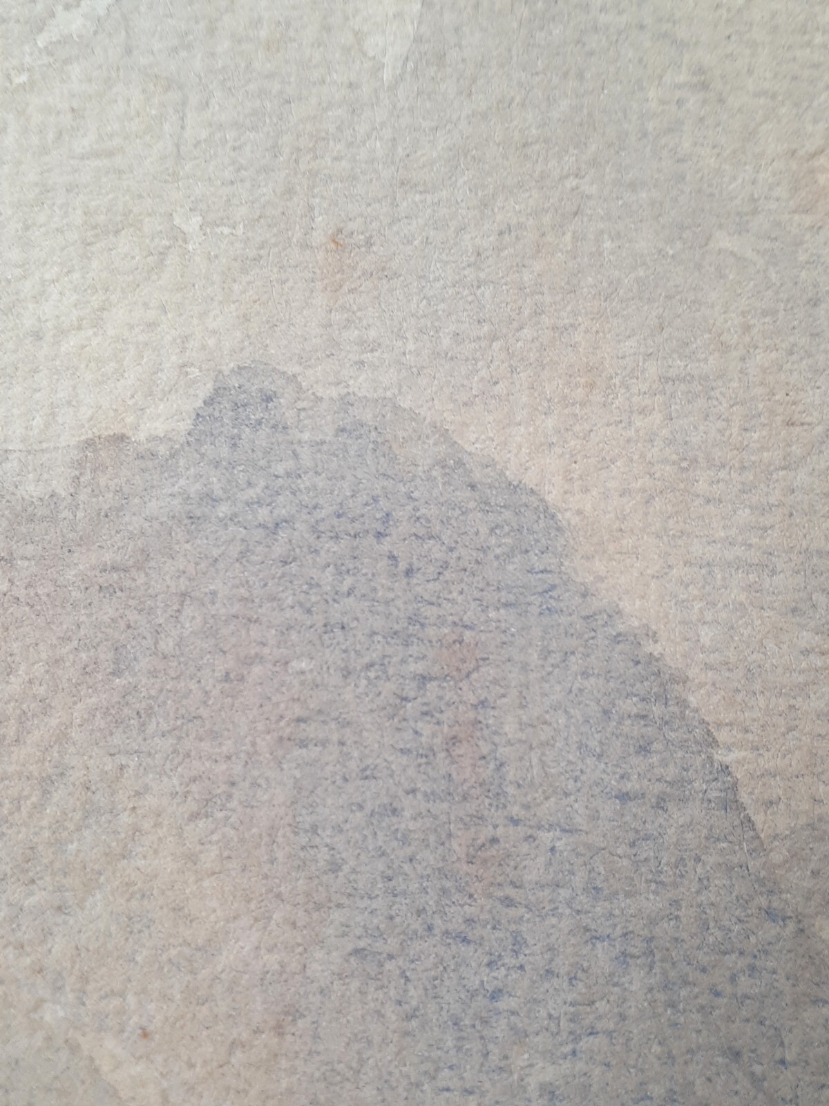 Original Philip Mitchell watercolor 1868, 20.5 by 13.5 inches