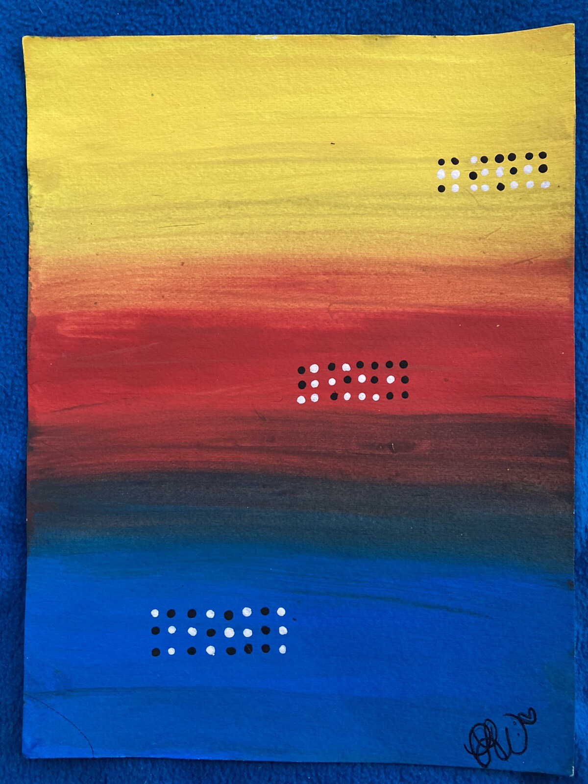SBM | Original Hand Painted Acrylic Piece Work | Art By TLW