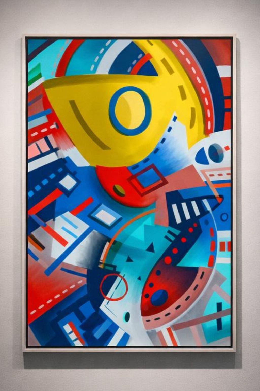 DARKOXYGENHEAVY Flowism:PATTERN 8.5×11 Original Modern Art Home Interior