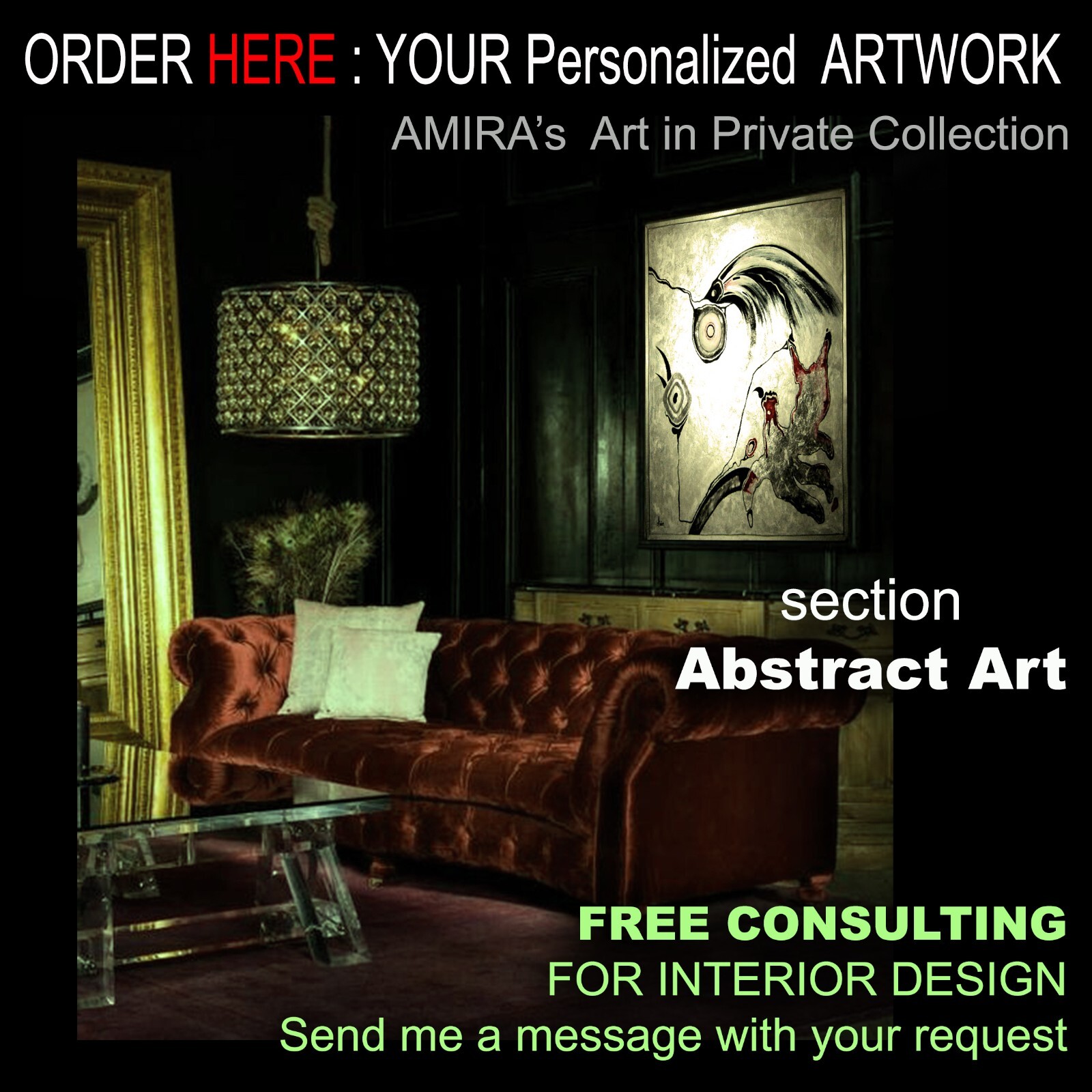 contemporary art painting vampire self portrait dracula by amira di transilvania